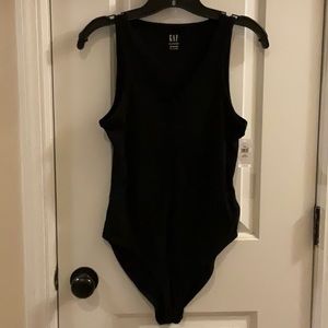 Gap NWT Sleeveless V Neck Bodysuit